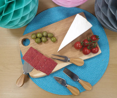 Personalised Solid Oak Small Chopping Board