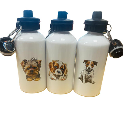 Customisable White Water Bottle