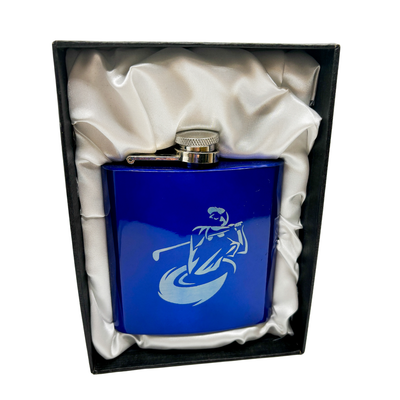 Personalised Hip Flask With Engraved Gift Box