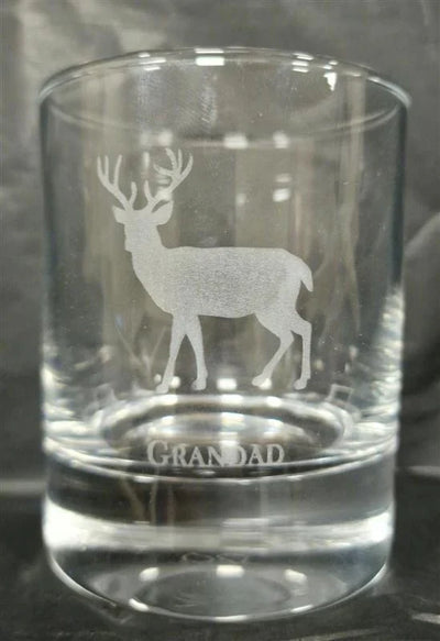 Personalised Whiskey Glass in Engraved Box