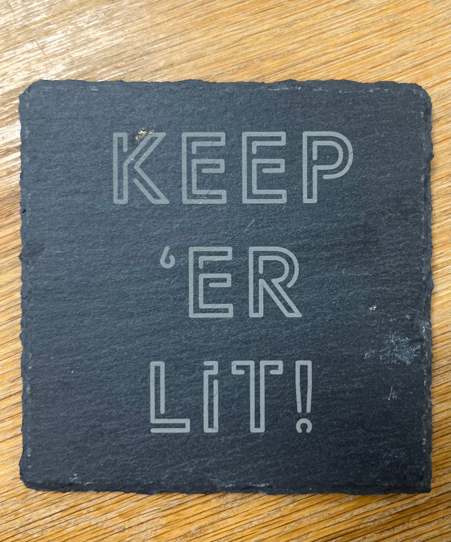 Northern Ireland Slang Slate Coasters