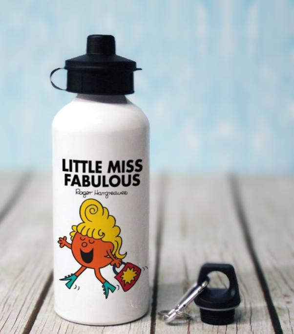 Customisable White Water Bottle