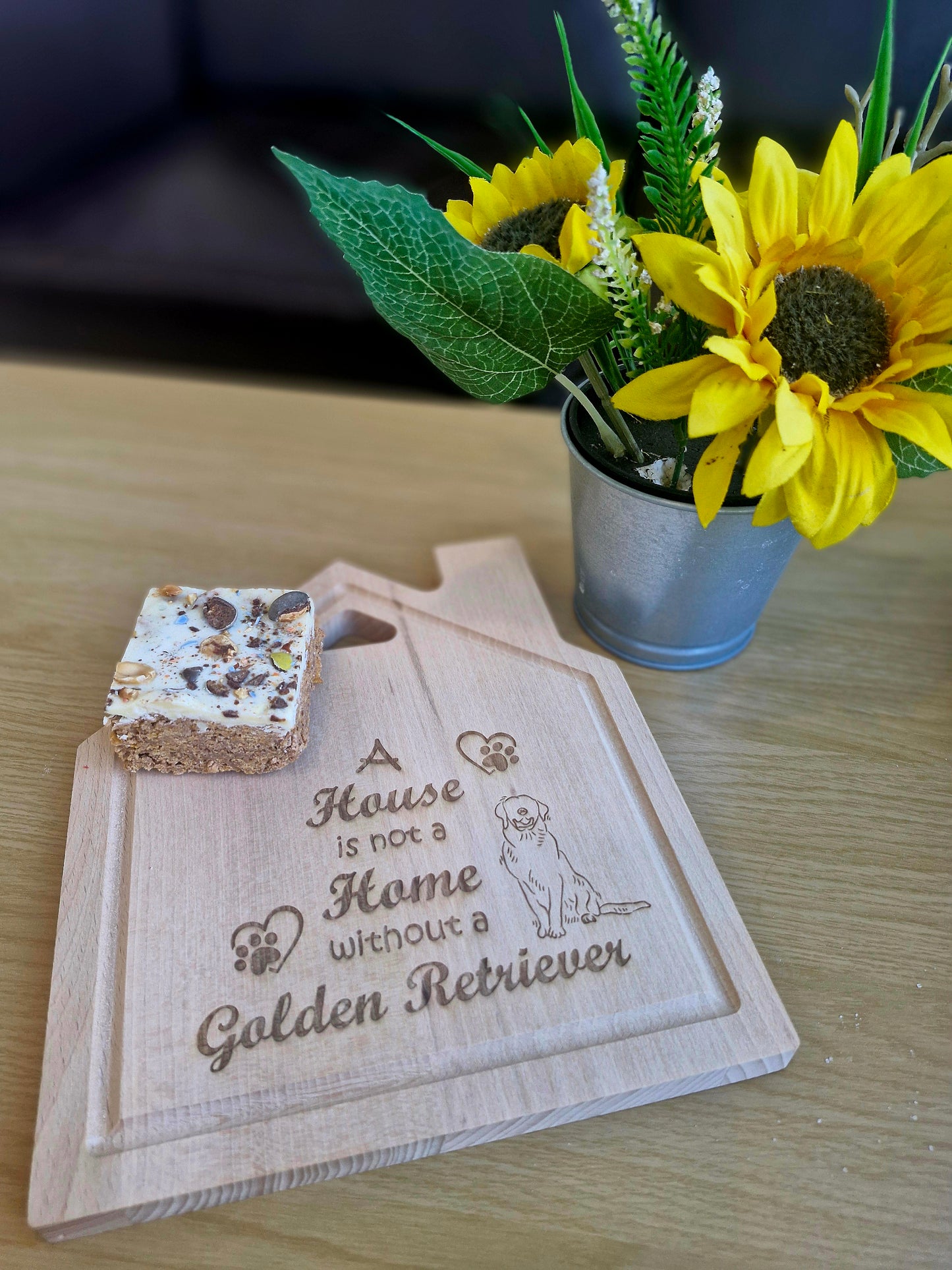 Personalised House Chopping Board