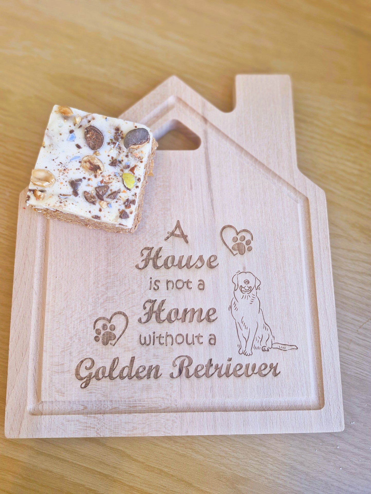 Personalised House Chopping Board