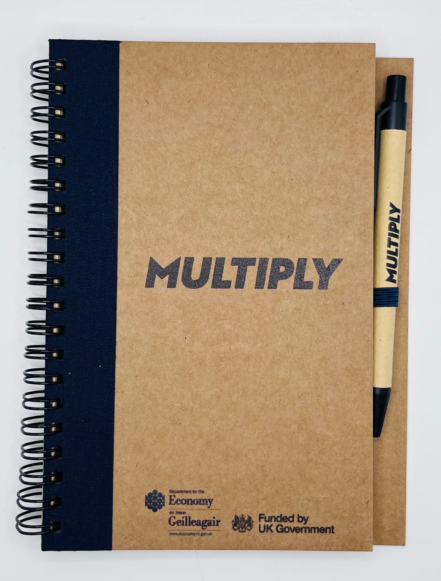 Personalised Eco Friendly A6 Notebook with Pen