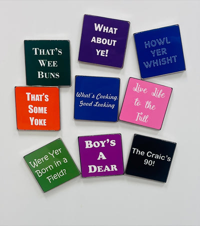 Northern Ireland Slang Fridge Magnets