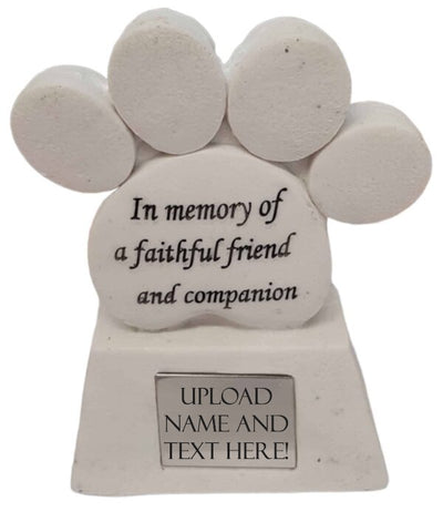 Pet Paw Memorial