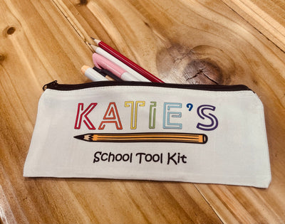 Personalised Pencil Case/Cosmetic Bag