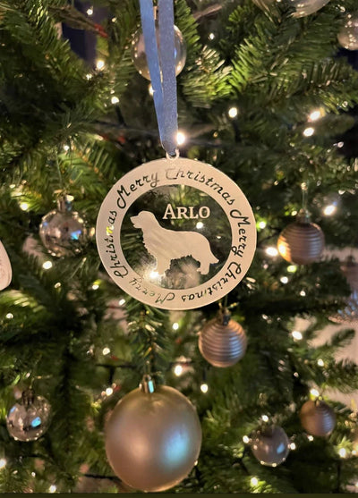 Personalised Pet Christmas Bauble