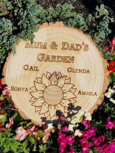 Personalised Wooden Slice