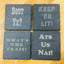 Northern Ireland Slang Slate Coasters