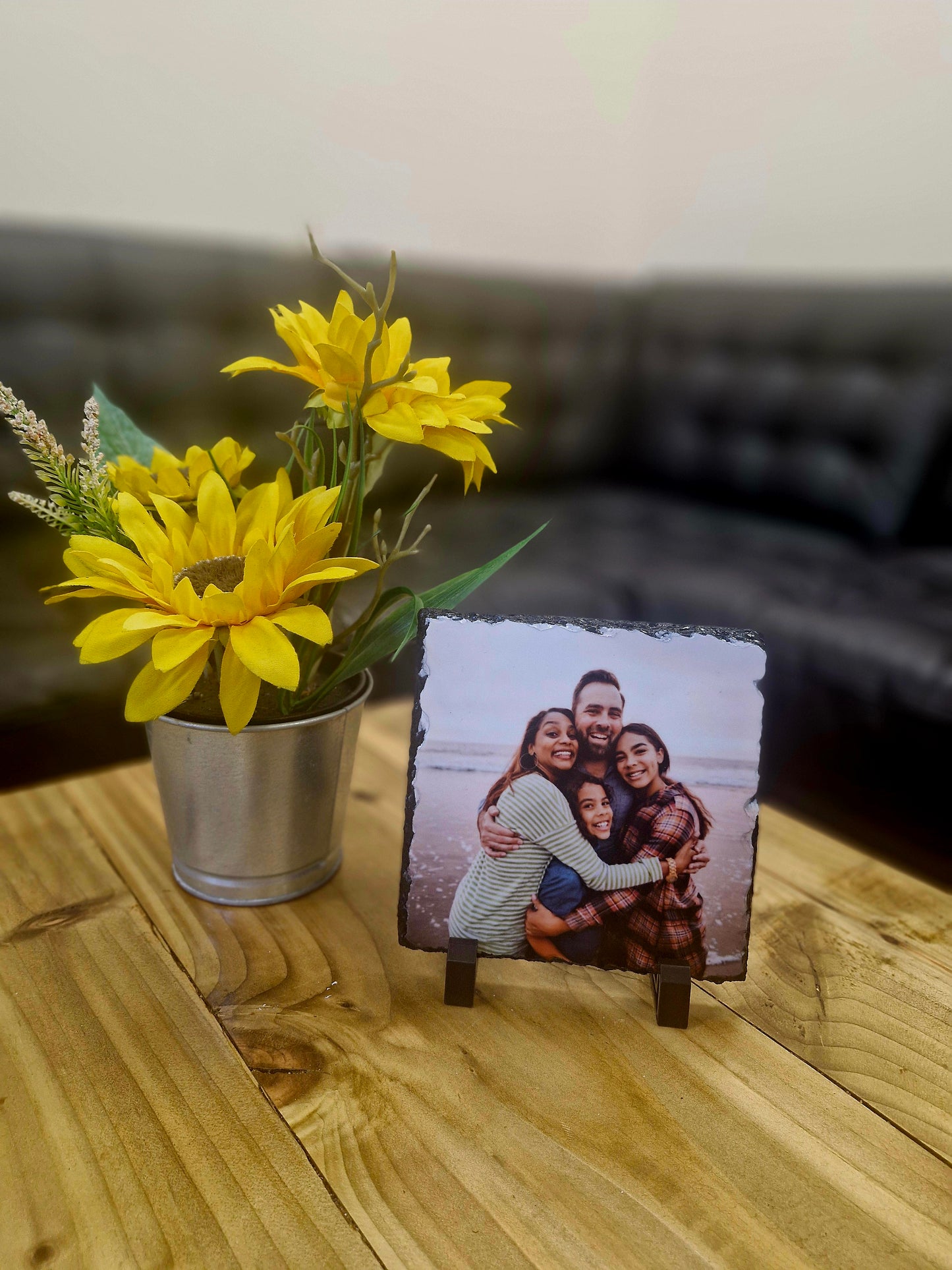 Personalised Square Photo Slate