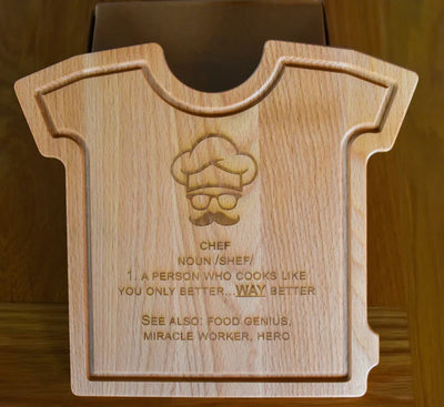 Personalised T-Shirt Design Chopping Board